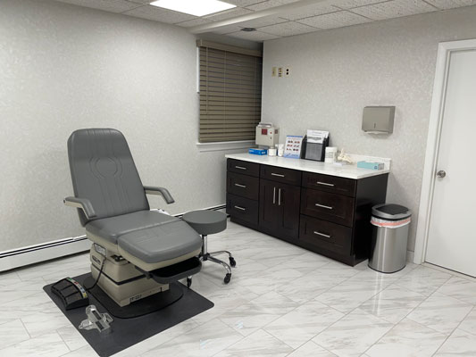 Podiatry Edison NJ Treatment Room
